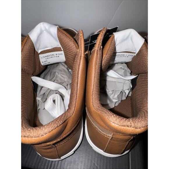 London Fog LFM-Blake Cognac Size 9 NIB W/Memory Foam main image 2